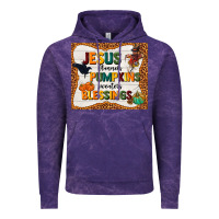 Cloud Purple jesus flannel's pumpkins blessings Vintage Hoodie - TumblerDesignByShophia
