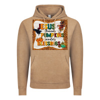 Vintage Coffee jesus flannel's pumpkins blessings Vintage Hoodie - TumblerDesignByShophia
