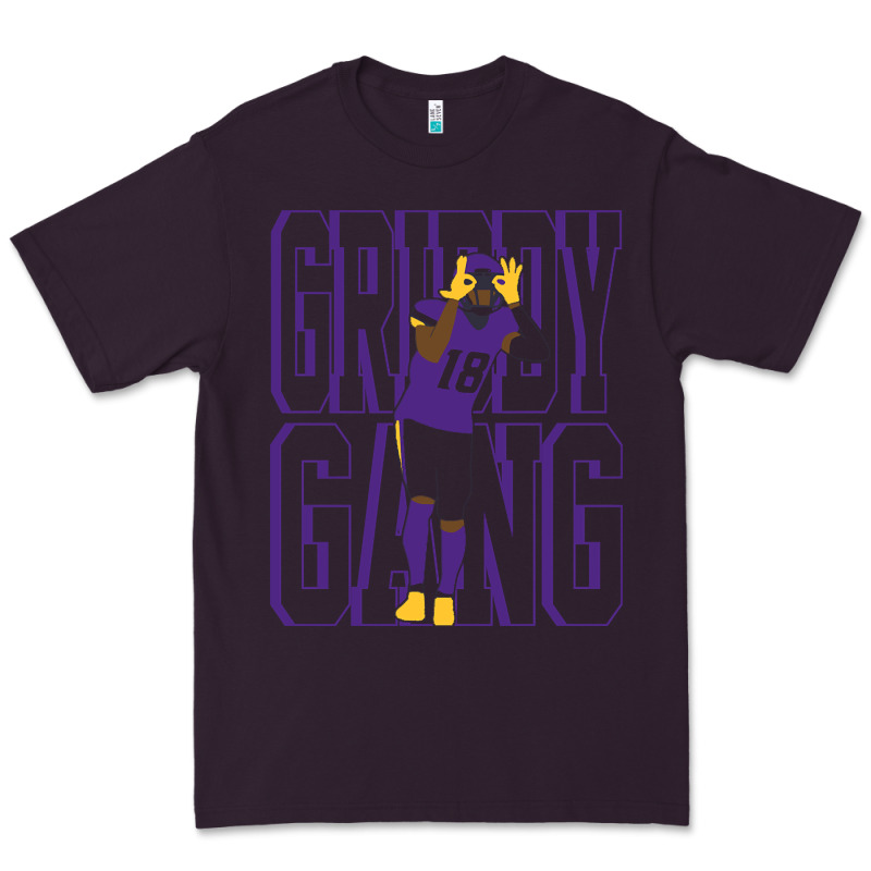 Justin Jefferson -griddy Gang Premium Tee by lanVoArt | Teevron