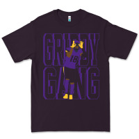 Plum Justin Jefferson -Griddy Gang Premium Tee - lanVoArt