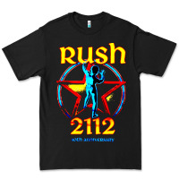 Black rush blue starman 2112  40th anniversary Premium Tee - lanVoArt