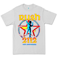 Dove Grey rush blue starman 2112  40th anniversary Premium Tee - lanVoArt