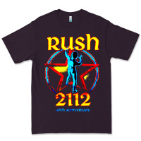 Plum rush blue starman 2112  40th anniversary Premium Tee - lanVoArt