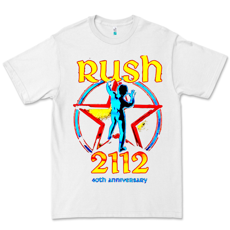 Rush Blue Starman 2112  40th Anniversary Premium Tee by lanVoArt | Teevron