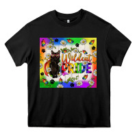 Black Western LGBTQ+ With Sunflowers Heavy Core Tee - BundleAndBundleShop