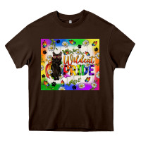 Chocolate Brown Western LGBTQ+ With Sunflowers Heavy Core Tee - BundleAndBundleShop