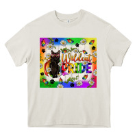 Cream Western LGBTQ+ With Sunflowers Heavy Core Tee - BundleAndBundleShop