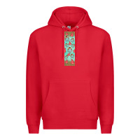 Red american football with lightning bolt  pen wrap Premium Hoodie - BundleAndBundleShop