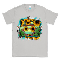Moon Dust Oregon Map Sunflower Cactus Serape Classic Tee - RanaPortraitStore
