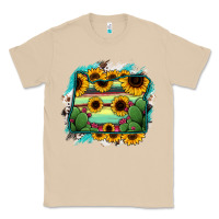 Mushroom Oregon Map Sunflower Cactus Serape Classic Tee - RanaPortraitStore