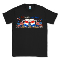 Black red white and boozy libbey glass Classic Tee - RanaPortraitStore