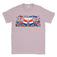 Lilac red white and boozy libbey glass Classic Tee - RanaPortraitStore