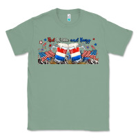 Sage red white and boozy libbey glass Classic Tee - RanaPortraitStore