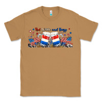 Toasted Coconut red white and boozy libbey glass Classic Tee - RanaPortraitStore