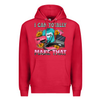 Cardinal i can totally make that Premium Hoodie - RanaPortraitStore