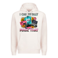 Pale Pink i can totally make that Premium Hoodie - RanaPortraitStore