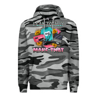 Slate Camo i can totally make that Premium Hoodie - RanaPortraitStore