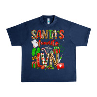 Navy santa's favorite lvn Urban Heavy Tee - texasbilliewilder