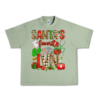 Oil Green santa's favorite lvn Urban Heavy Tee - texasbilliewilder