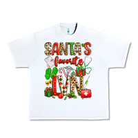 White santa's favorite lvn Urban Heavy Tee - texasbilliewilder