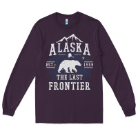 Plum Alaska The Last Frontier Long Sleeve Tee - lanVoArt