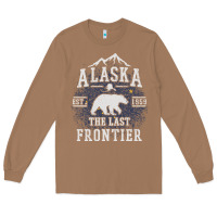 Toasted Coconut Alaska The Last Frontier Long Sleeve Tee - lanVoArt