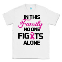 White In This Family No One Fights Alone Classic Tee - Bettercallsaul