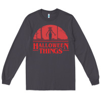 Smoke Halloween Things Strange Halloween Long Sleeve Tee - lanVoArt