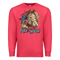 Cardinal free spirit appaloosa horse Premium Sweatshirt - LillyAllenDesigns