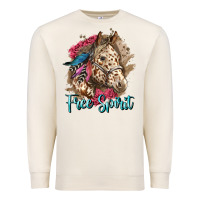 Sandshell free spirit appaloosa horse Premium Sweatshirt - LillyAllenDesigns