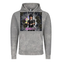 Cloud Rock gothic girl with black rose Vintage Hoodie - TumblerDesignByShophia