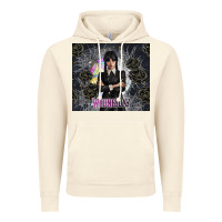 Vintage Artic gothic girl with black rose Vintage Hoodie - TumblerDesignByShophia