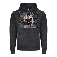 Vintage Black gothic girl with black rose Vintage Hoodie - TumblerDesignByShophia