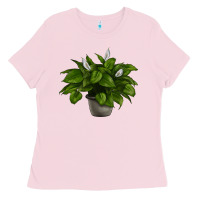 Bubblegum Pink Peace Lily Ladies Tee - LillyAllenDesigns