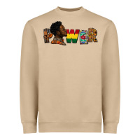Mushroom power juneteenth Heavyweight Sweatshirt - FaDigitalArtStudio