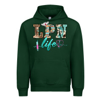 Forest Green western nurse lpn  life Urban Hoodie - BarkalooDesign