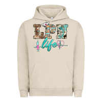 Pigment French Oak western nurse lpn  life Urban Hoodie - BarkalooDesign