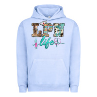 Pigment Grape Ice western nurse lpn  life Urban Hoodie - BarkalooDesign