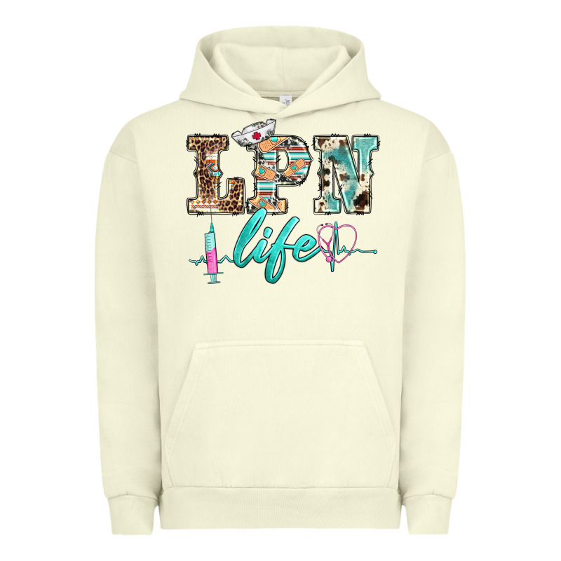 Western Nurse Lpn  Life Urban Hoodie by BarkalooDesign | Teevron