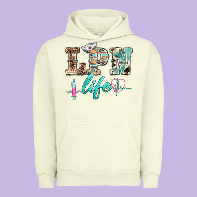 Western Nurse Lpn  Life Urban Hoodie Designed By Barkaloodesign