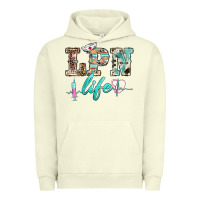 Pigment Pistachio western nurse lpn  life Urban Hoodie - BarkalooDesign