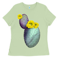 Matcha Opunthia Santa Rita Cactus Ladies Tee - LillyAllenDesigns