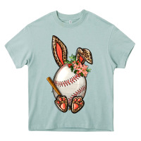 Arona Baseball Easter Bunny Heavy Core Tee - BundleAndBundleShop