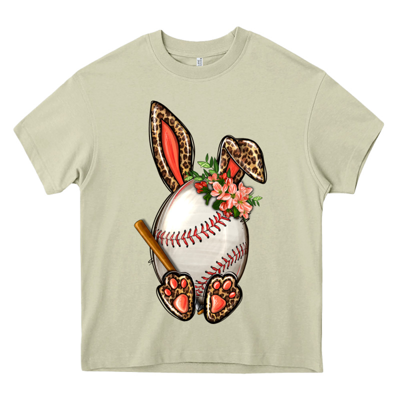 Baseball Easter Bunny Heavy Core Tee by BundleAndBundleShop | Teevron
