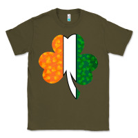 Army Green Shamrock Boobs St Patrick's Day design Classic Tee - Bettercallsaul