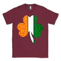 Burgundy Shamrock Boobs St Patrick's Day design Classic Tee - Bettercallsaul