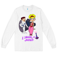 White i dream of jeannie gifts for fans Long Sleeve Tee - lanVoArt