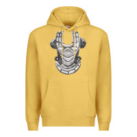 Antique Gold Chest Protector Fa Element Premium Hoodie - FaDigitalArtStudio