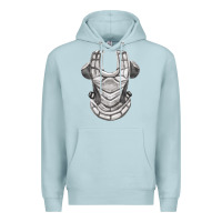 Blue Mist Chest Protector Fa Element Premium Hoodie - FaDigitalArtStudio