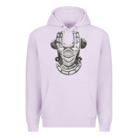 Lilac Chest Protector Fa Element Premium Hoodie - FaDigitalArtStudio